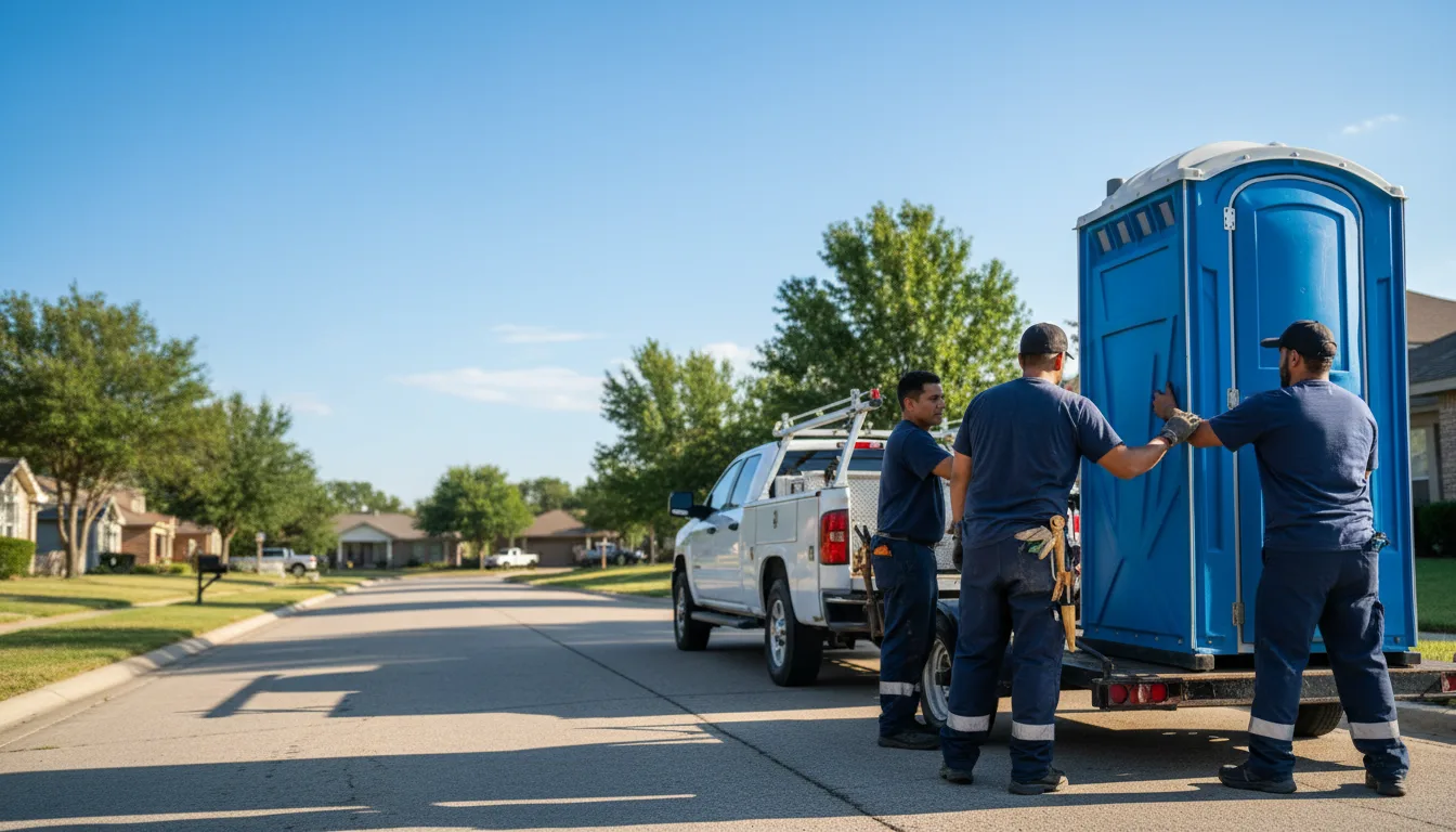 Portable Toilet Rental in Lometa, TX near me